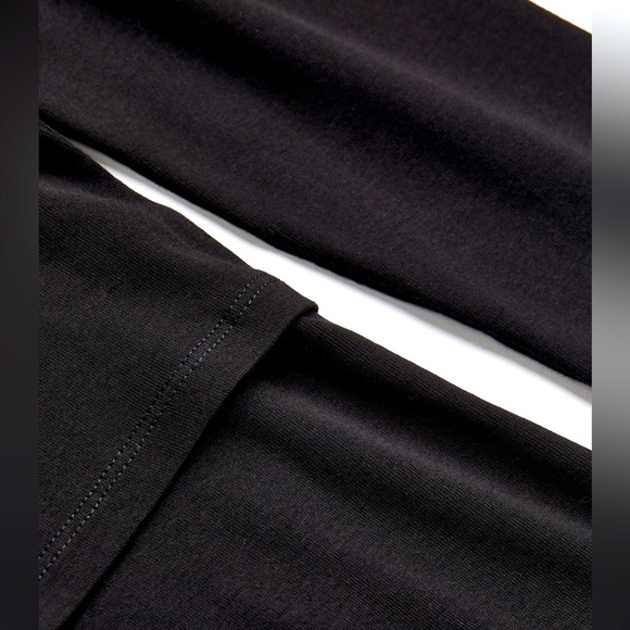 NWT- H&M Mama Lace Trim Black Nursing Top - Picture 4 of 4